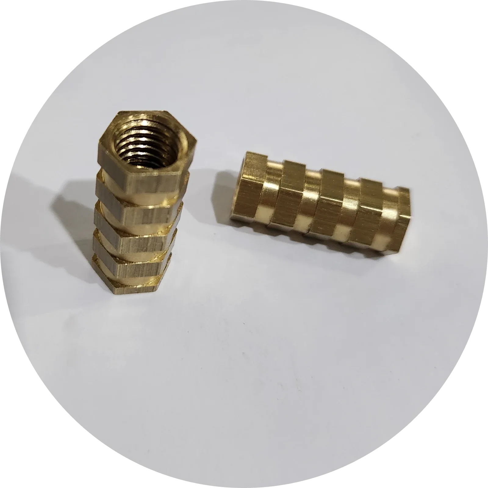 M10 30mm altıgen insert somun 